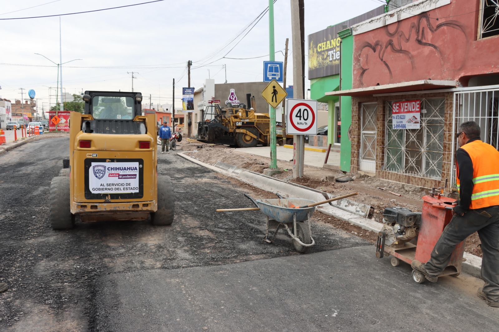 Avanza Rehabilitaci N De Calle Aldama En Meoqui Con Inversi N De